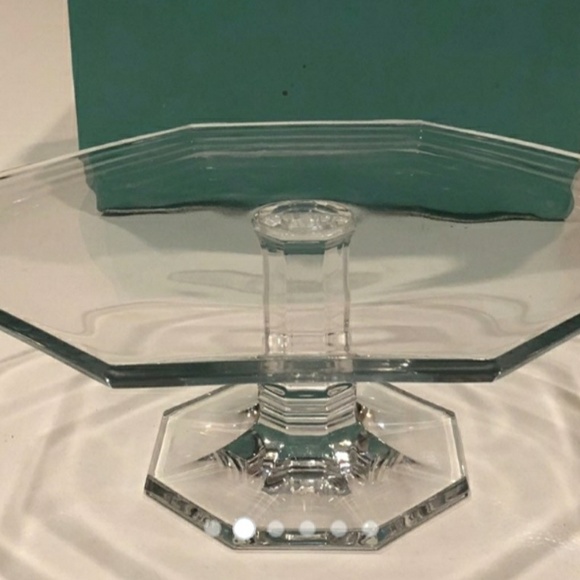 Tiffany & Co. Other - TIFFANY Crystal Cake Stand